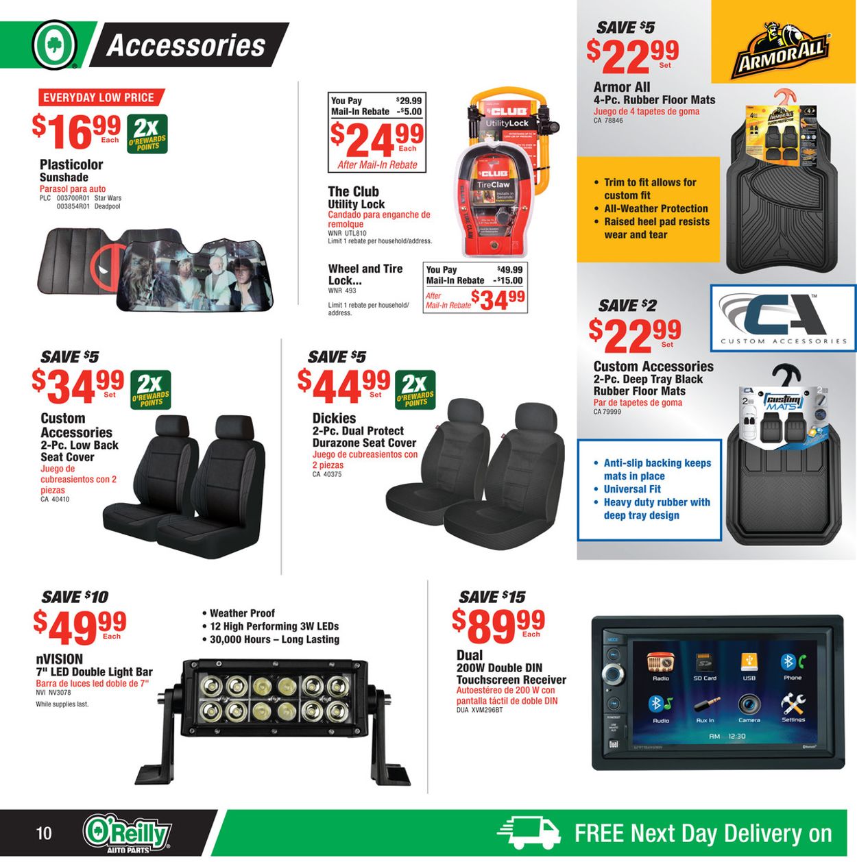 Catalogue O'Reilly Auto Parts from 05/26/2021