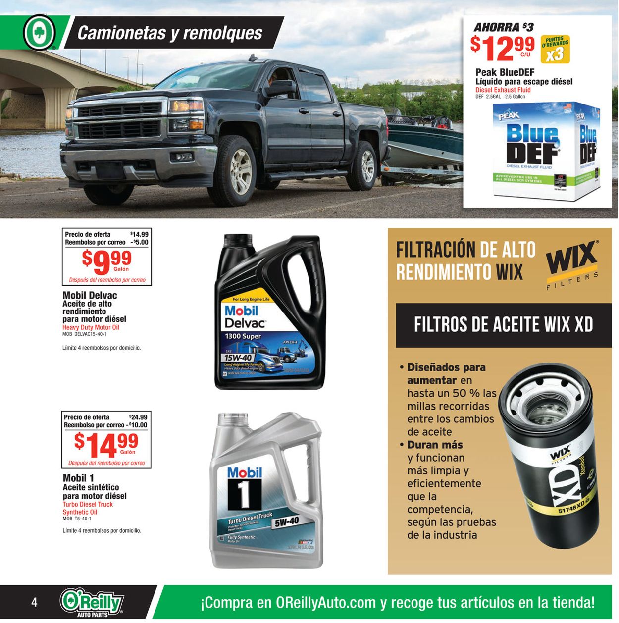 Catalogue O'Reilly Auto Parts from 07/28/2021