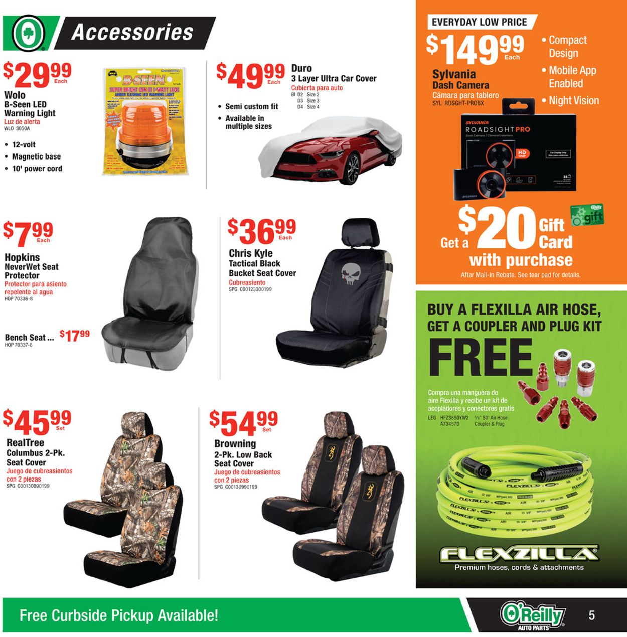 Catalogue O'Reilly Auto Parts from 09/29/2021