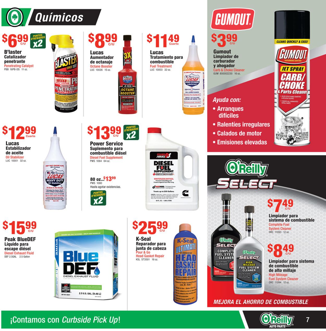 Catalogue O'Reilly Auto Parts from 12/29/2021