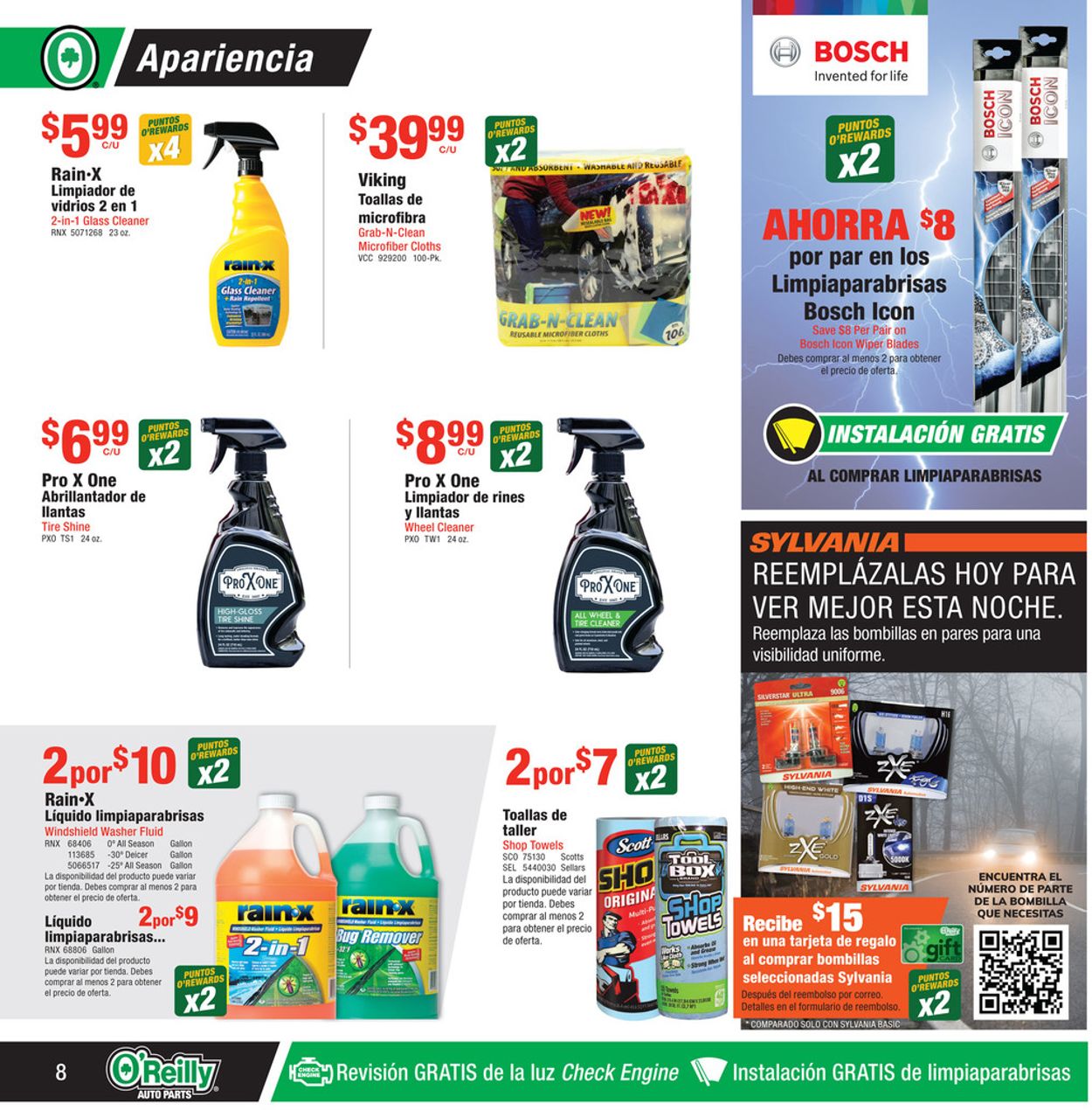 Catalogue O'Reilly Auto Parts from 01/26/2022