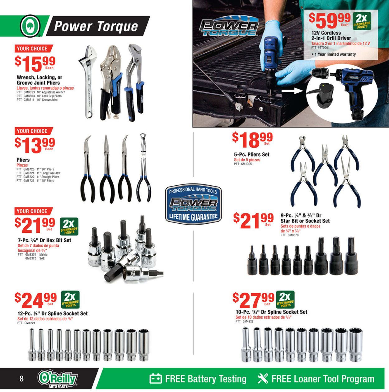 Catalogue O'Reilly Auto Parts from 03/30/2022