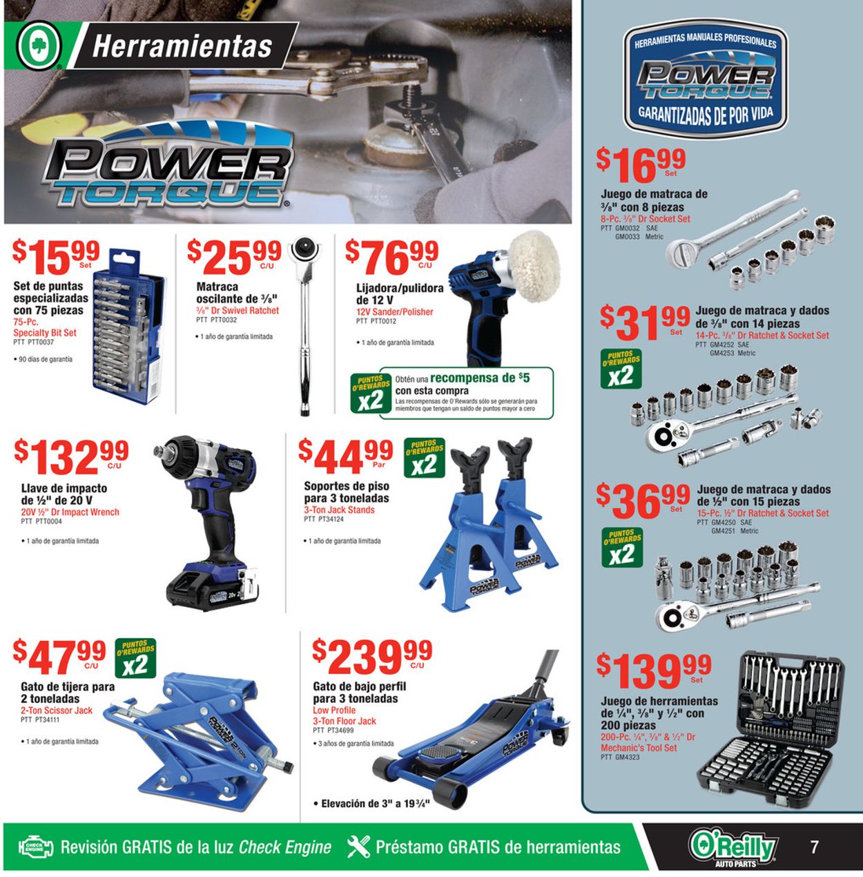 Catalogue O'Reilly Auto Parts from 04/27/2022