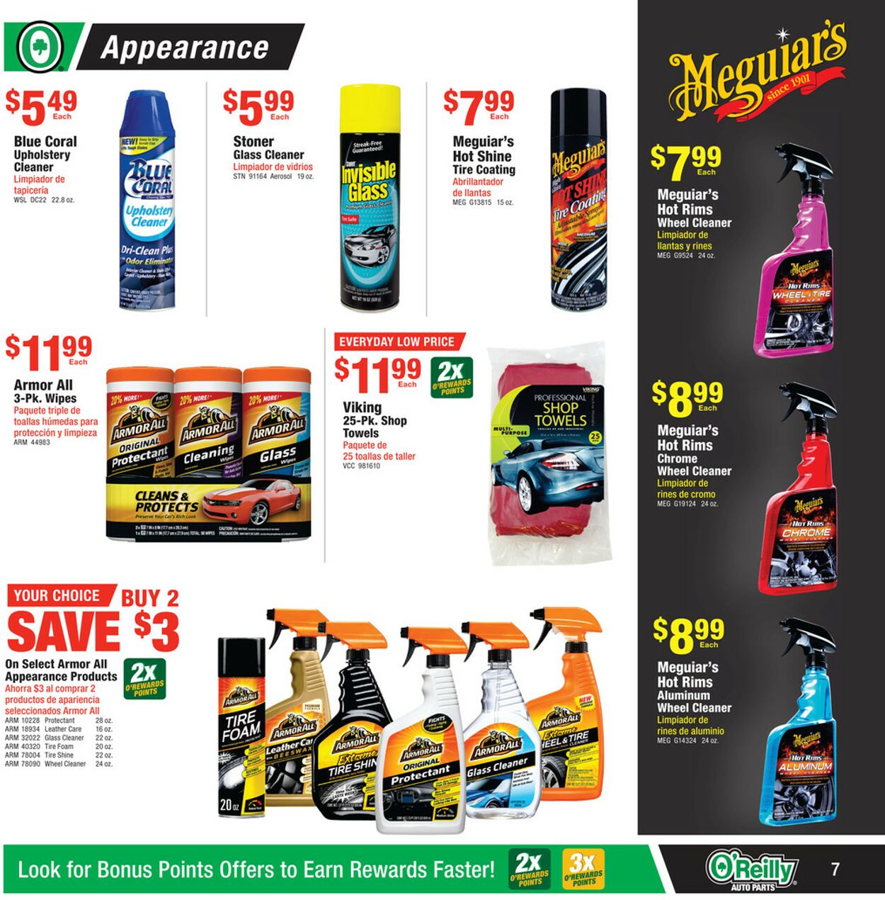 Catalogue O'Reilly Auto Parts from 09/28/2022