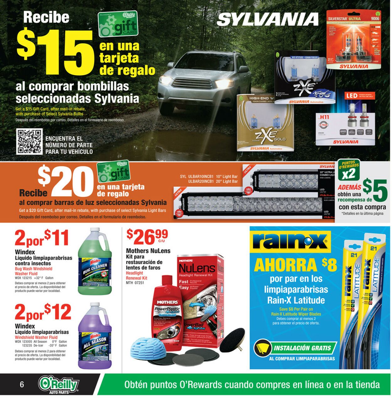 Catalogue O'Reilly Auto Parts from 09/28/2022