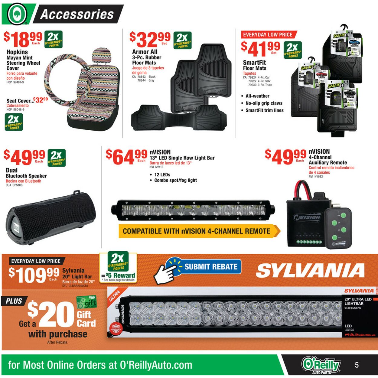 Catalogue O'Reilly Auto Parts from 12/28/2022