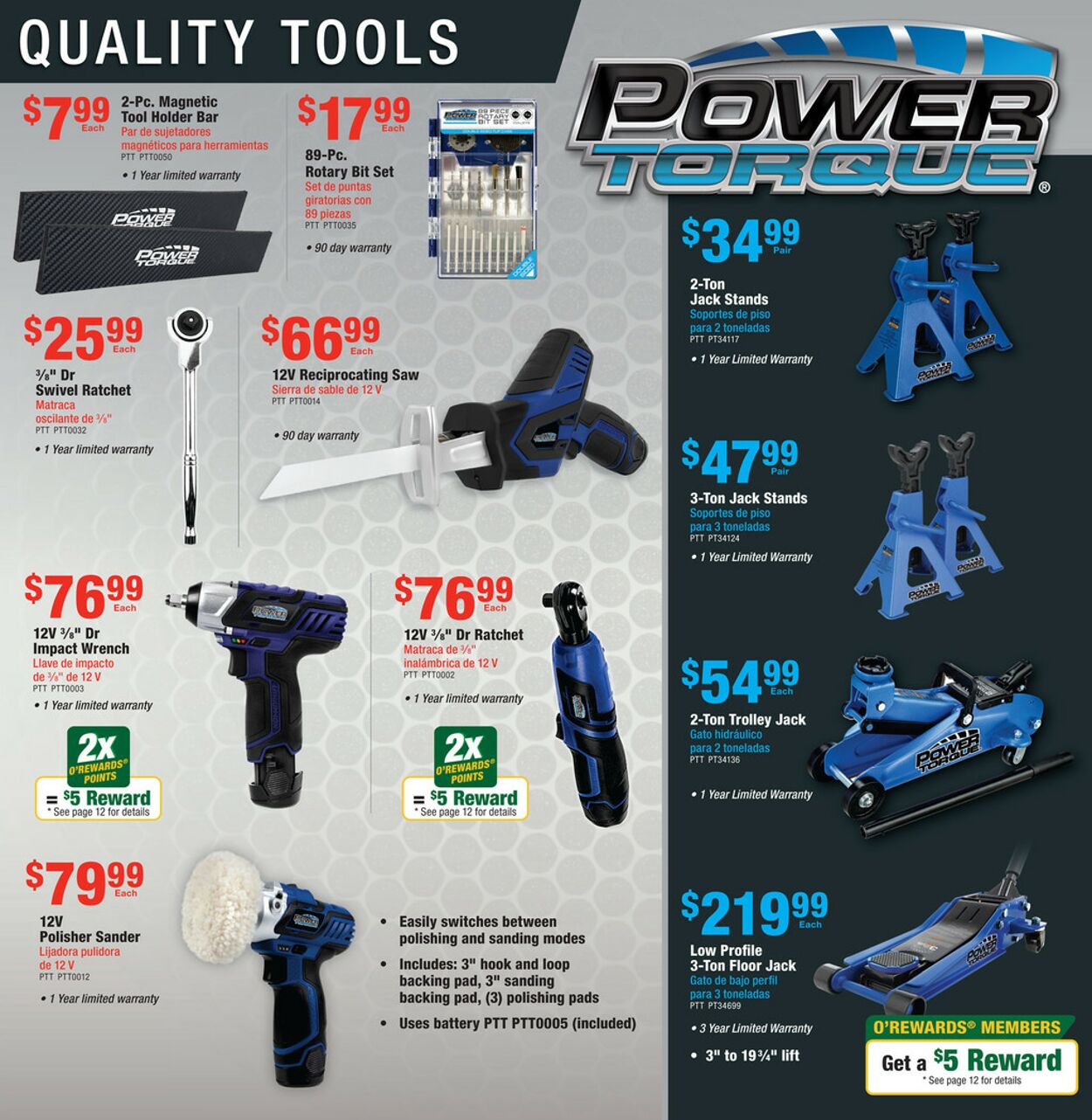 Catalogue O'Reilly Auto Parts from 02/22/2023