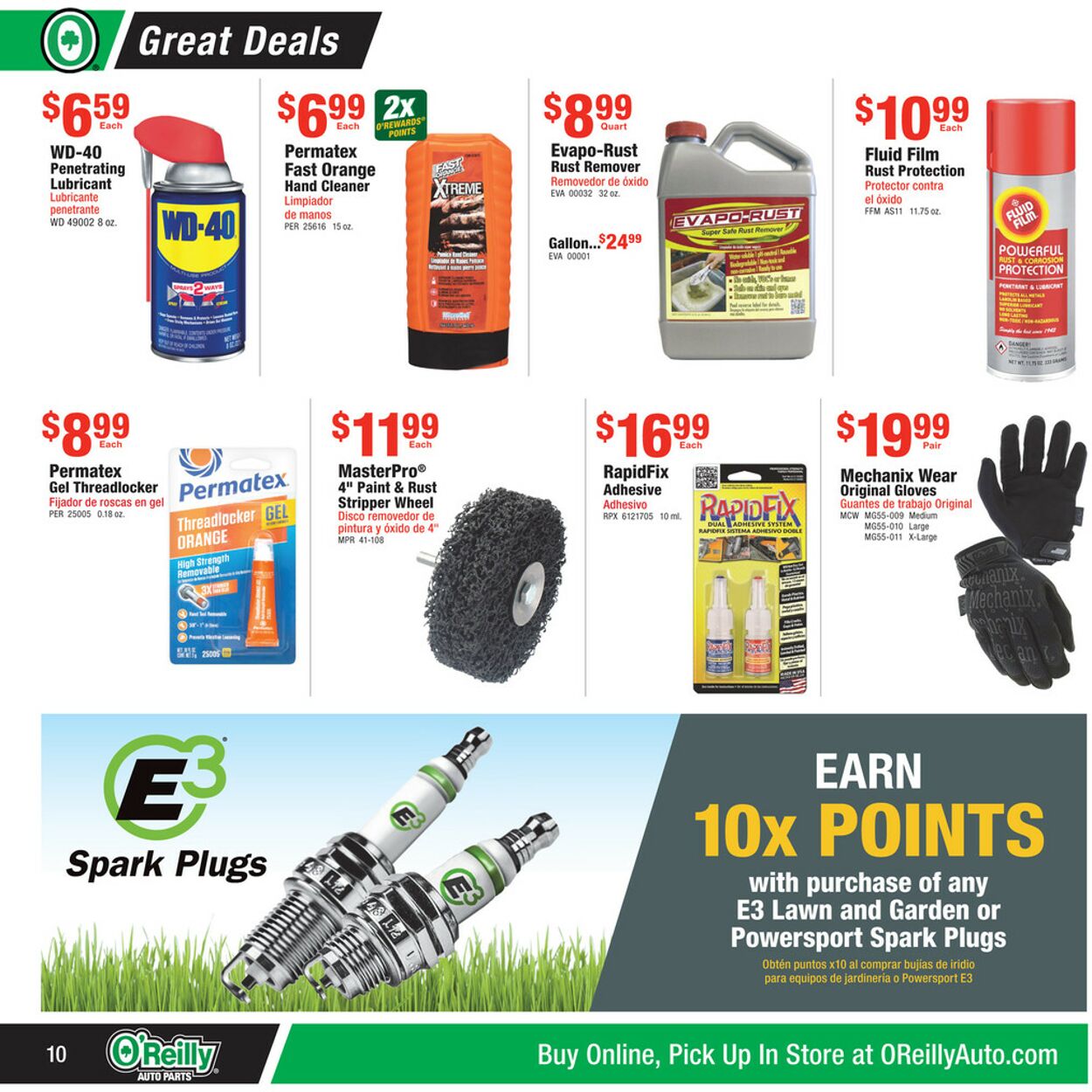 Catalogue O'Reilly Auto Parts from 02/22/2023