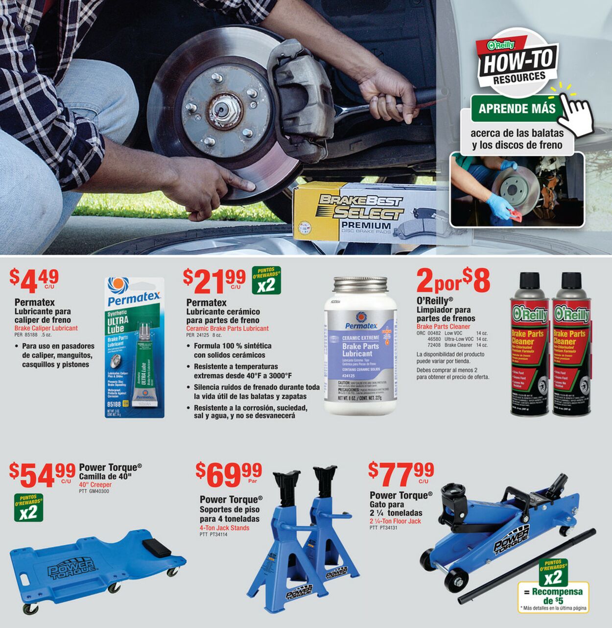 Catalogue O'Reilly Auto Parts from 03/29/2023
