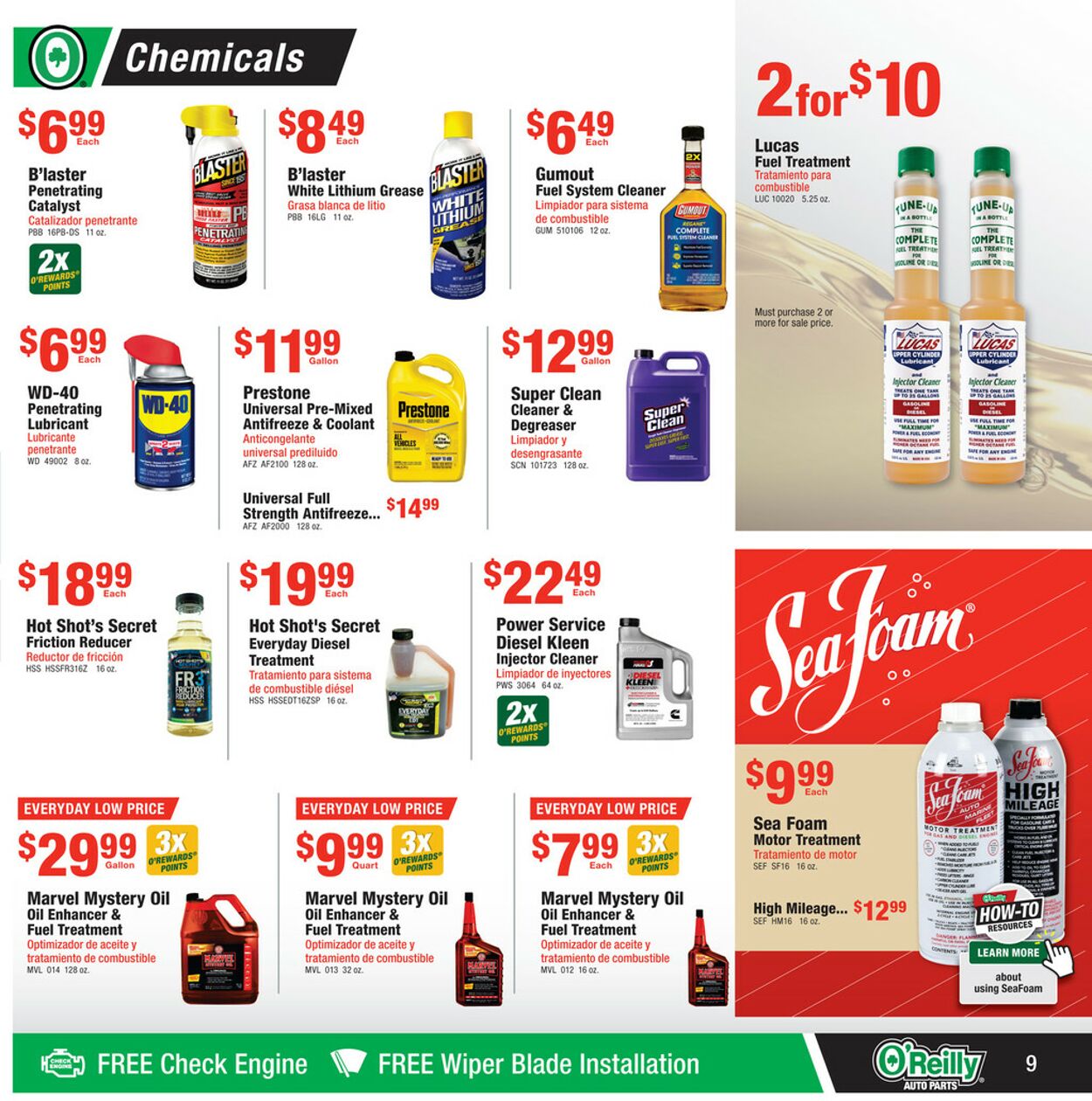 Catalogue O'Reilly Auto Parts from 05/31/2023