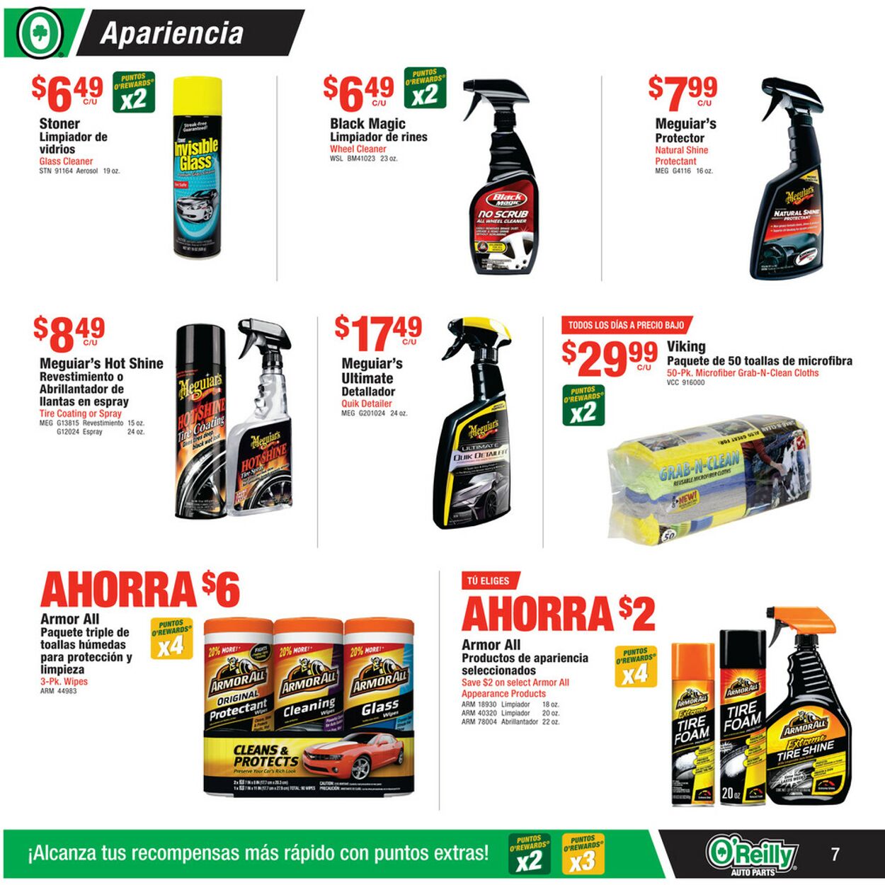 Catalogue O'Reilly Auto Parts from 09/27/2023