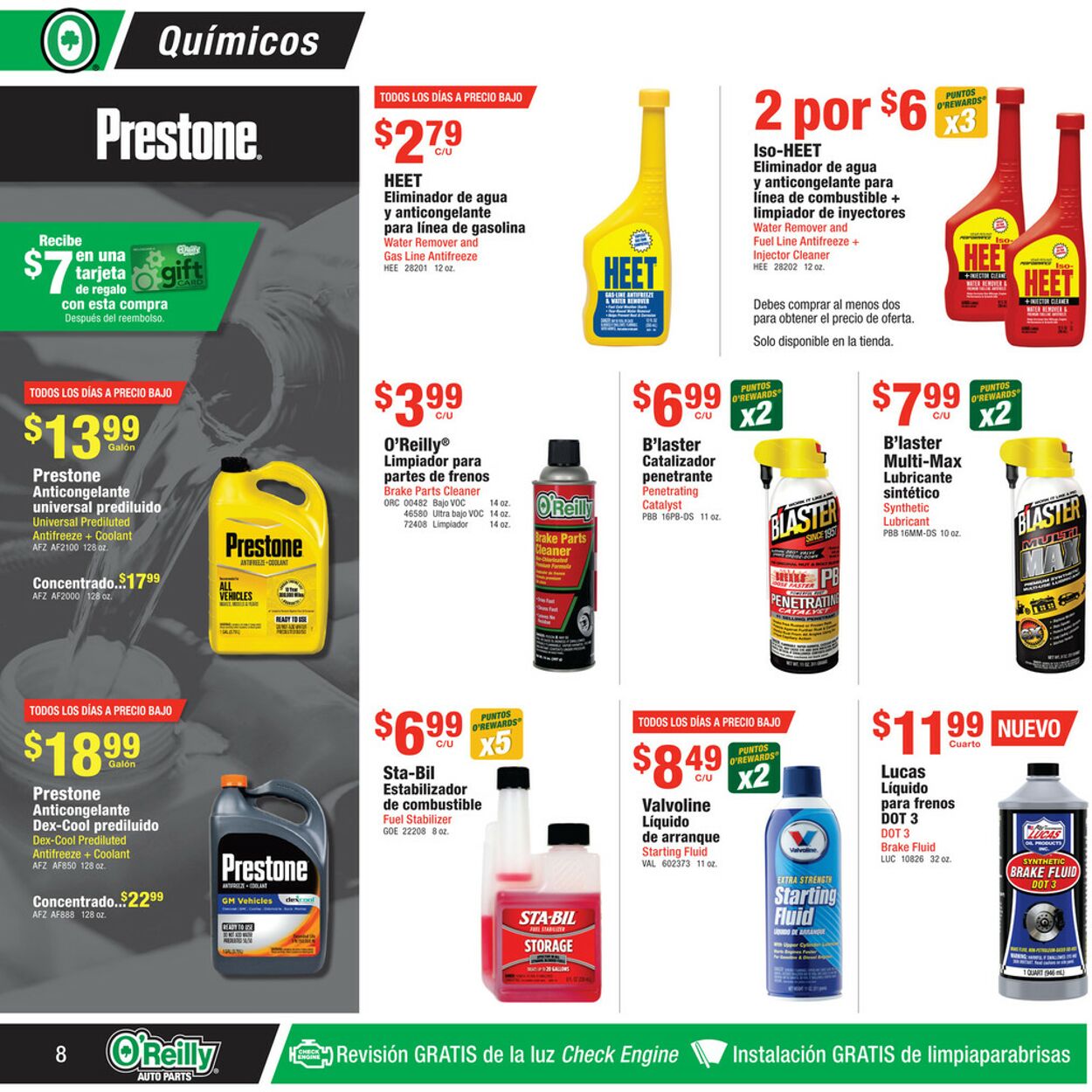Catalogue O'Reilly Auto Parts from 10/25/2023