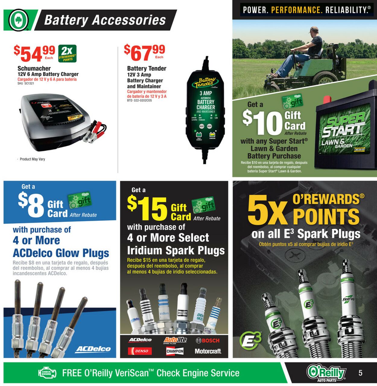 Catalogue O'Reilly Auto Parts from 03/27/2024