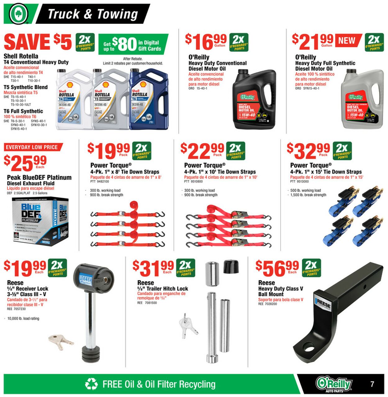 Catalogue O'Reilly Auto Parts from 08/28/2024