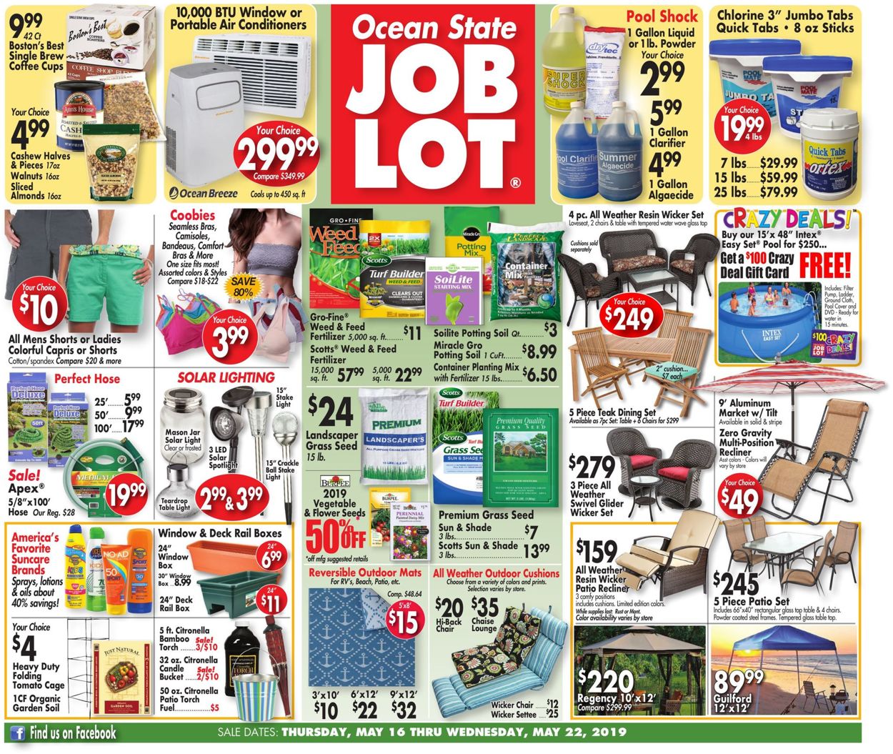 Ocean State Job Lot Current weekly ad 05/16 05/22/2019