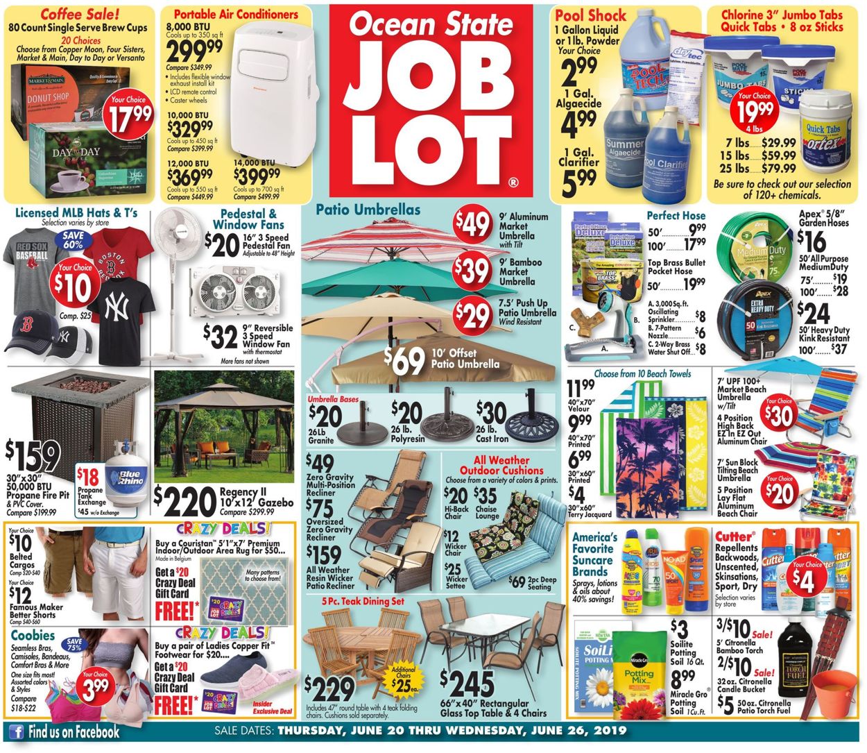 Catalogue Ocean State Job Lot from 06/20/2019