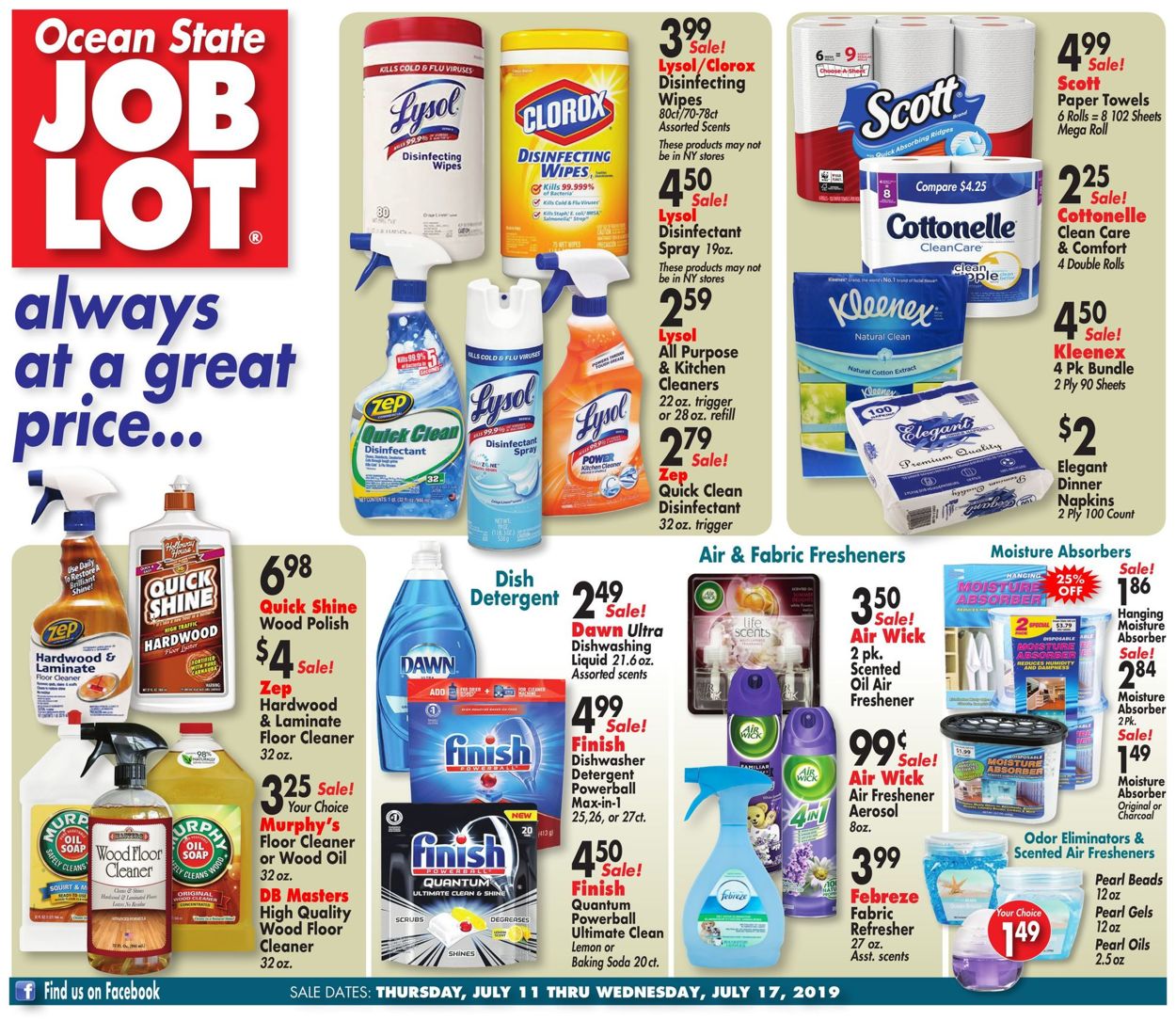 Ocean State Job Lot Current weekly ad 07/11 07/17/2019 [3] frequent