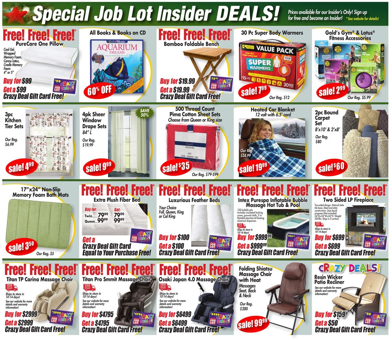 Ocean State Job Lot Holidays Ad 2019 Current weekly ad