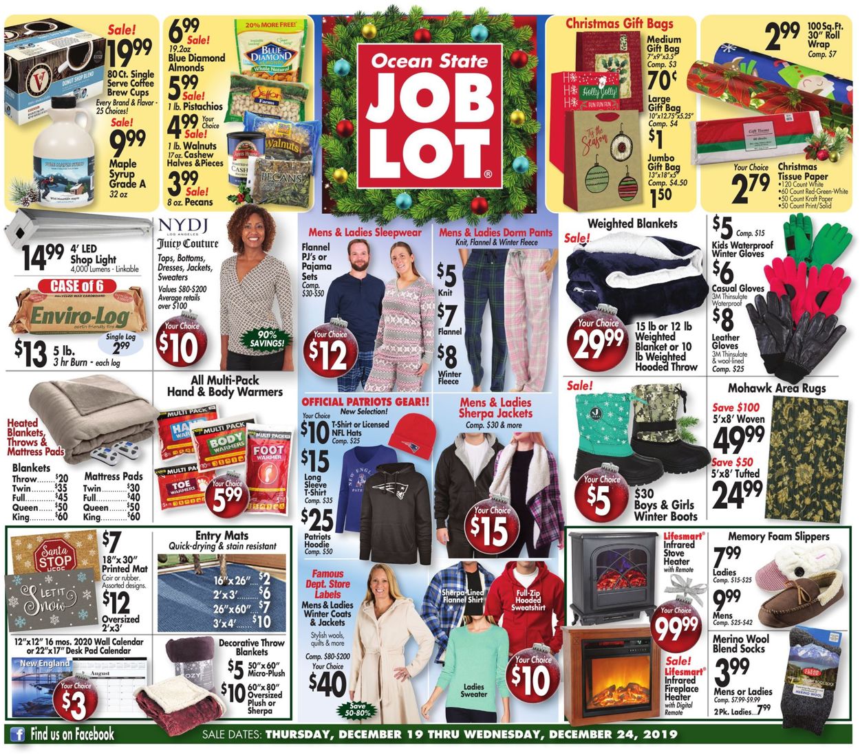 Ocean State Job Lot Christmas Ad 2019 Current weekly ad