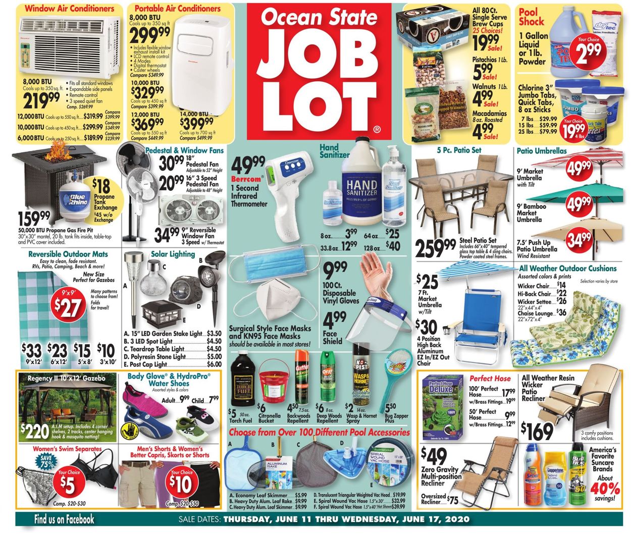 Catalogue Ocean State Job Lot from 06/11/2020