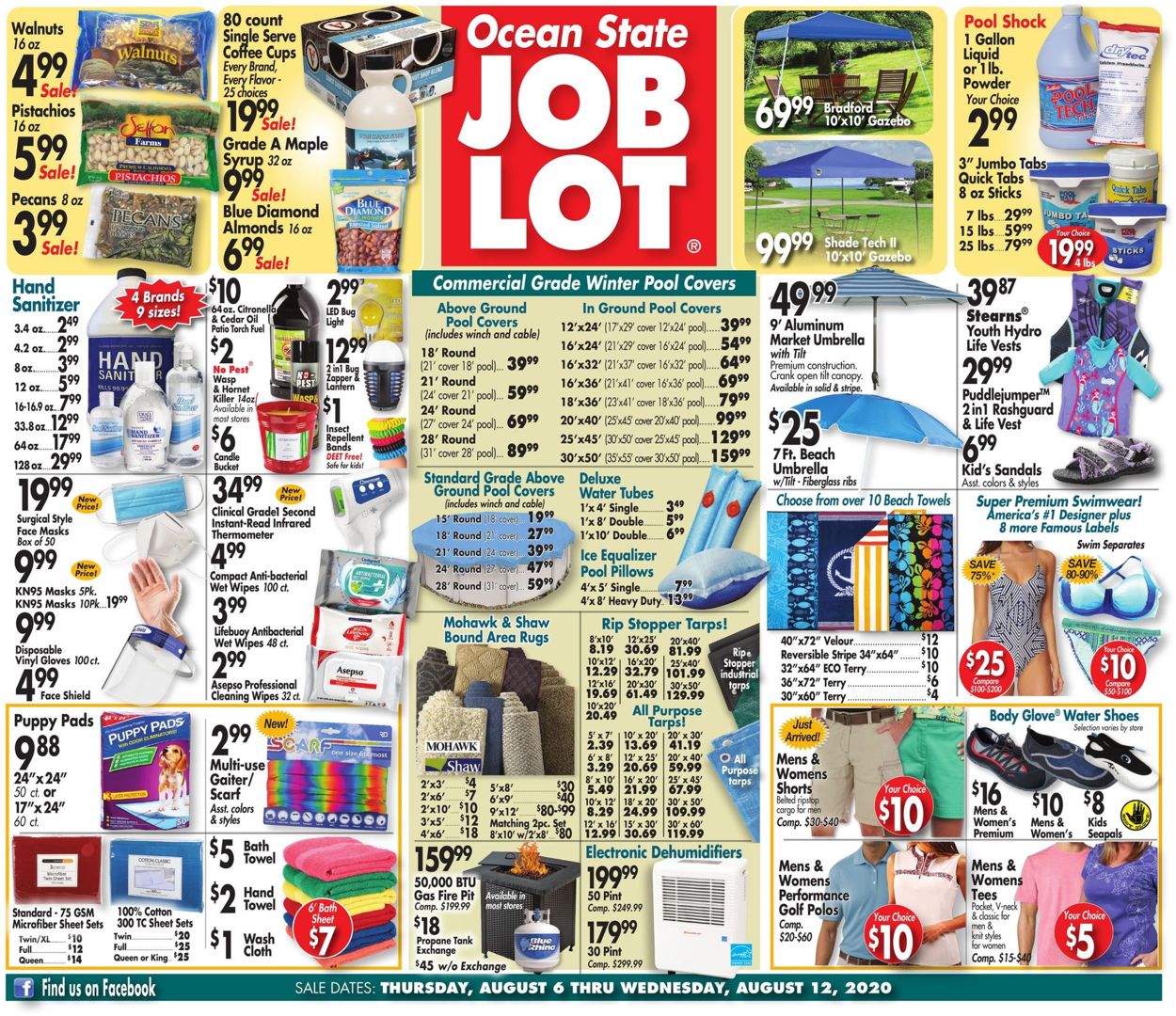 Catalogue Ocean State Job Lot from 08/06/2020