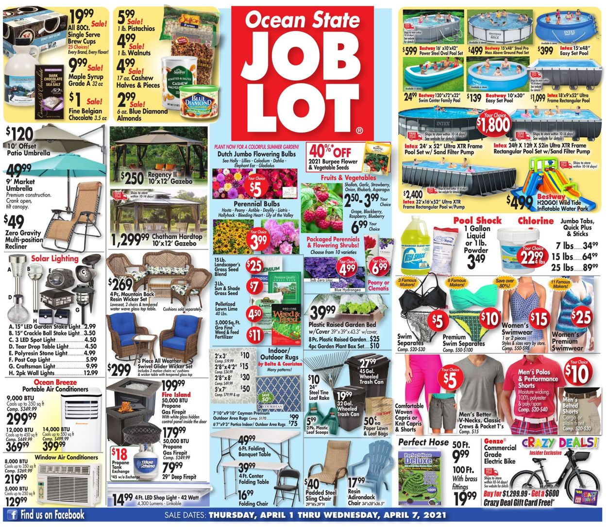 Ocean State Job Lot Current weekly ad 04/01 04/07/2021