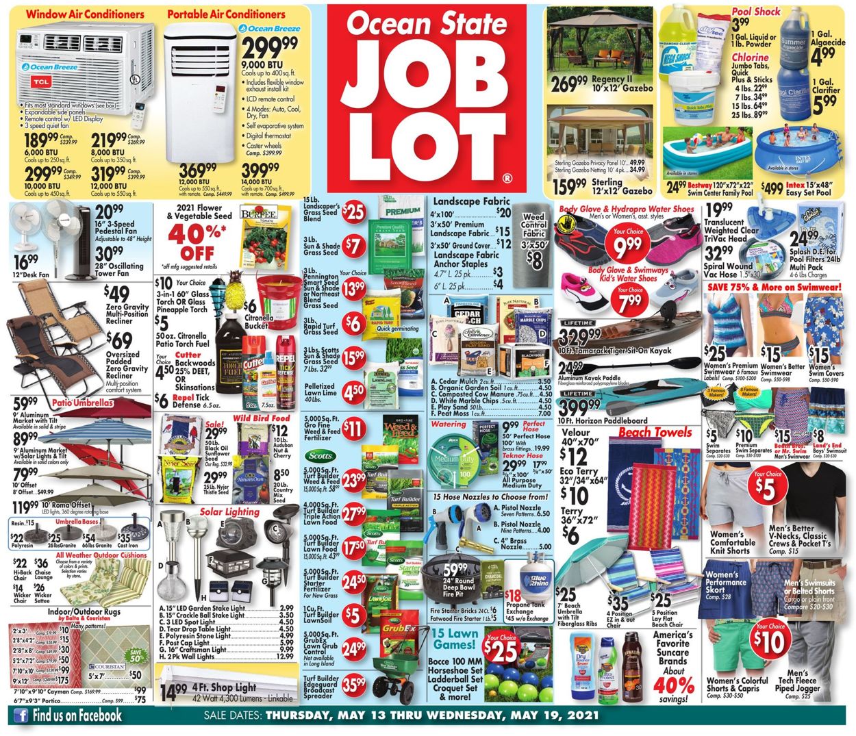 Catalogue Ocean State Job Lot from 05/13/2021
