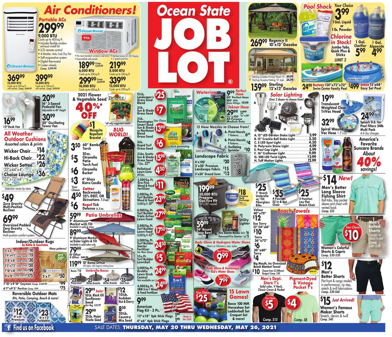 Catalogue Ocean State Job Lot from 05/20/2021