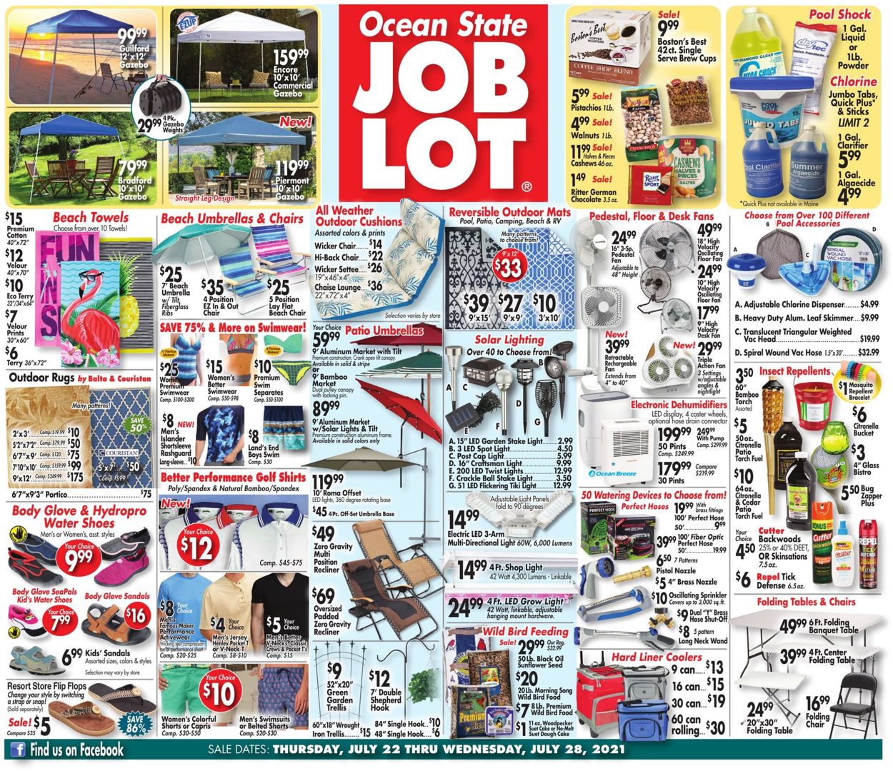 Ocean State Job Lot Current weekly ad 07/22 07/28/2021