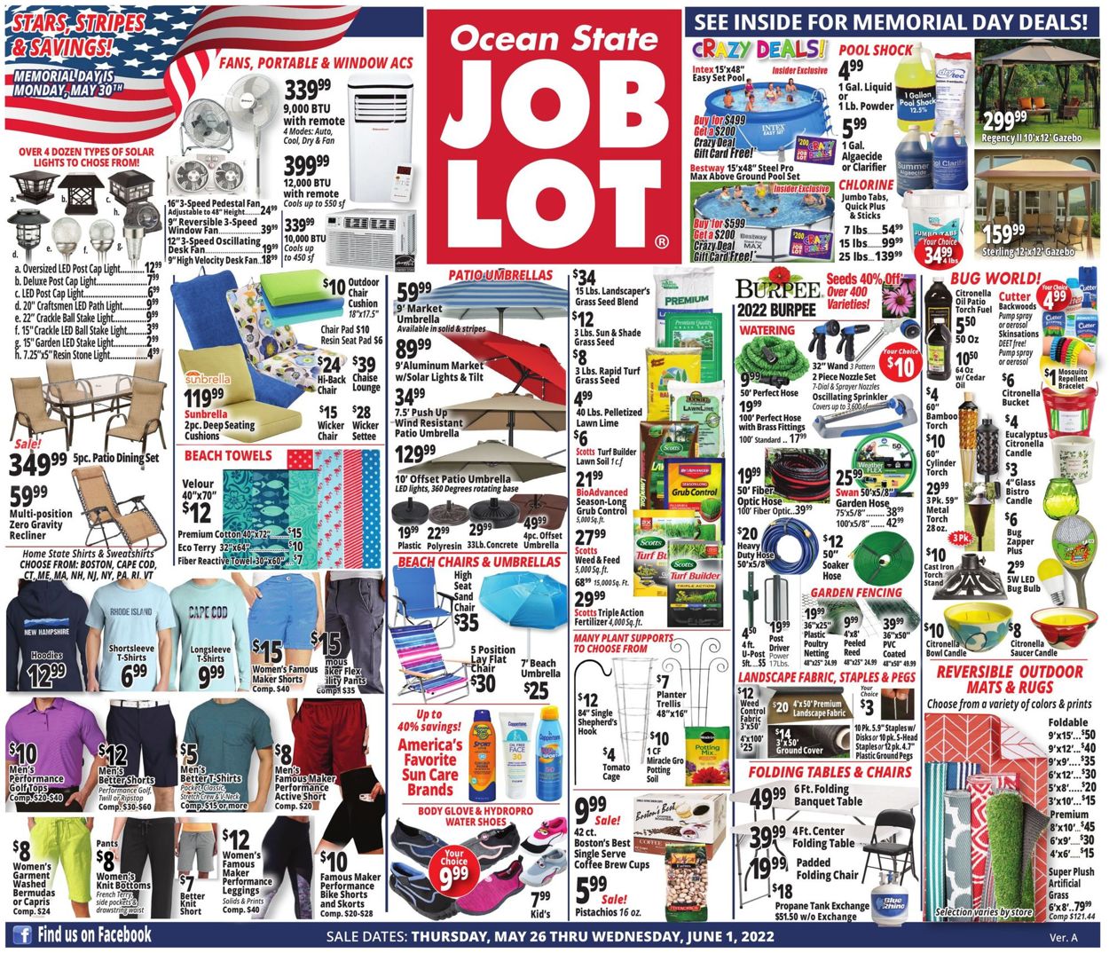 Catalogue Ocean State Job Lot from 05/26/2022