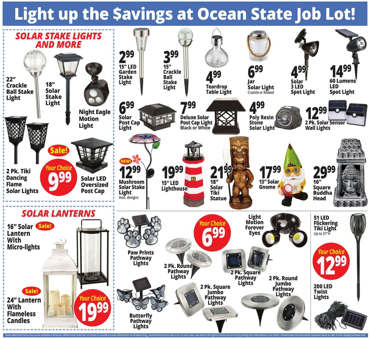 Catalogue Ocean State Job Lot from 04/20/2023