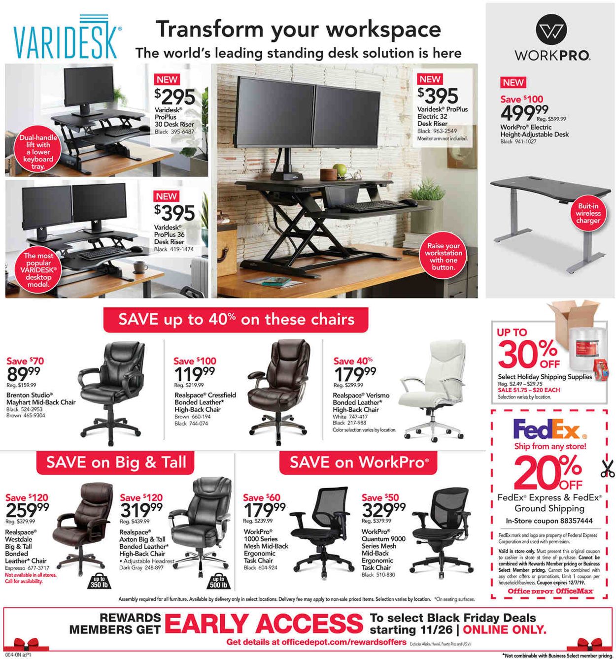 Catalogue Office DEPOT from 11/24/2019