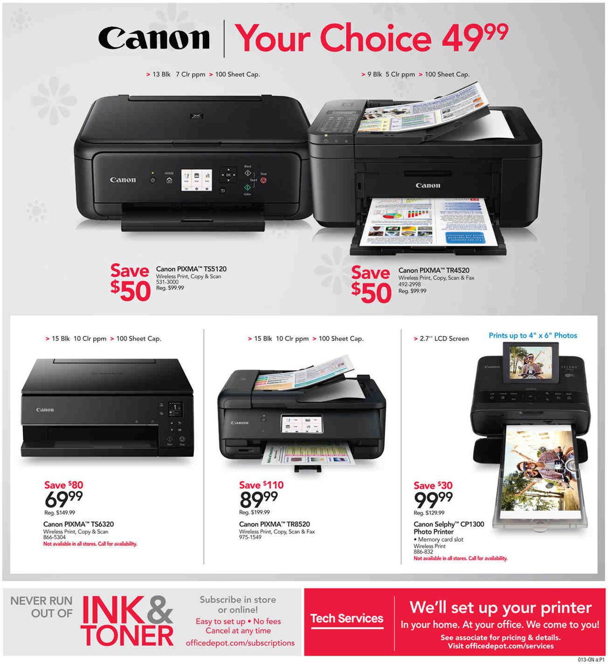 Catalogue Office DEPOT - Holiday Ad 2019 from 12/08/2019