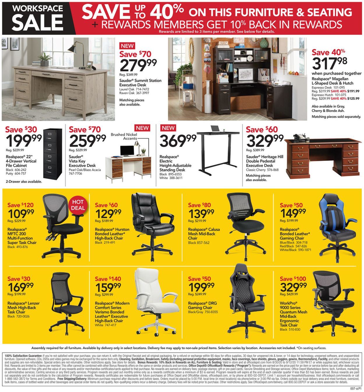 Office DEPOT Current weekly ad 09/06 09/12/2020 [7]