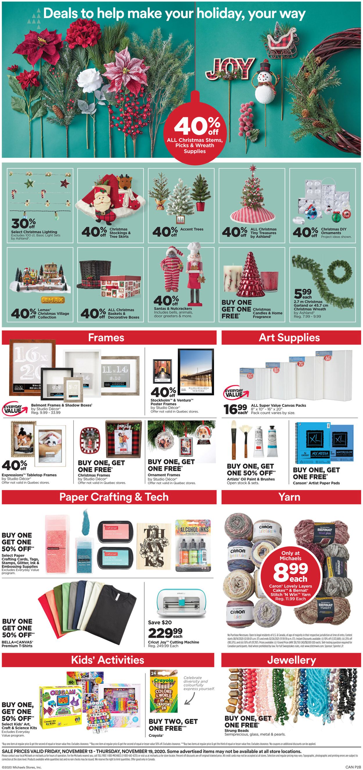 Catalogue Office DEPOT Holiday 2020 from 11/13/2020