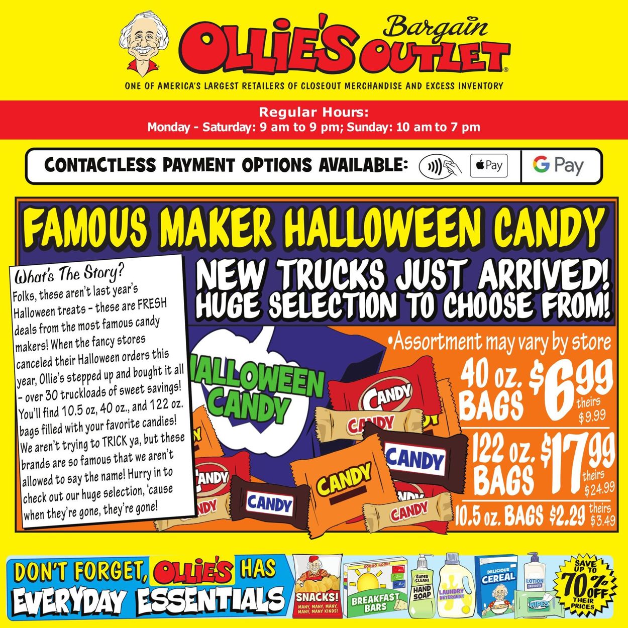 Catalogue Ollie's from 10/16/2020