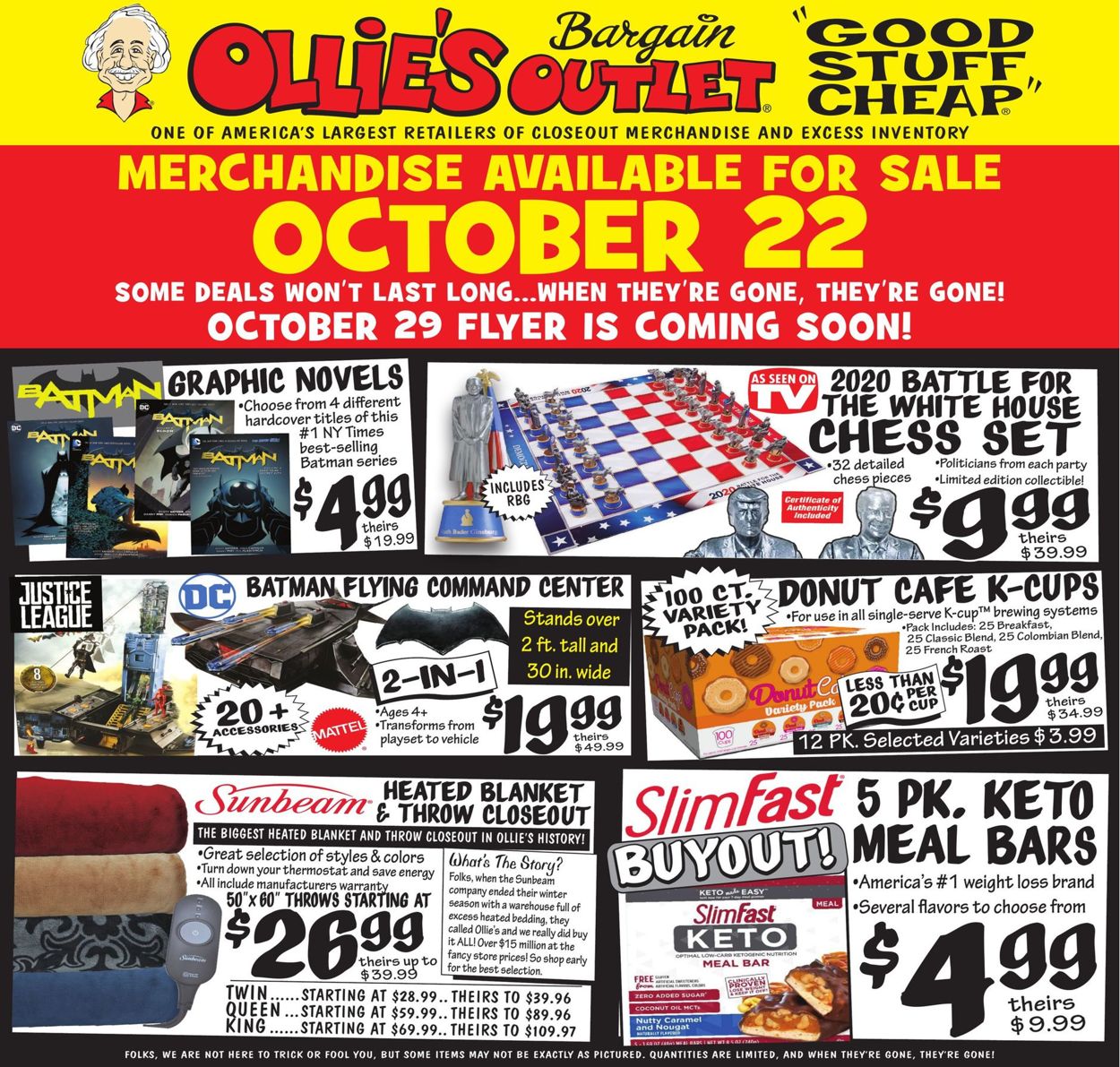 Catalogue Ollie's from 10/22/2020