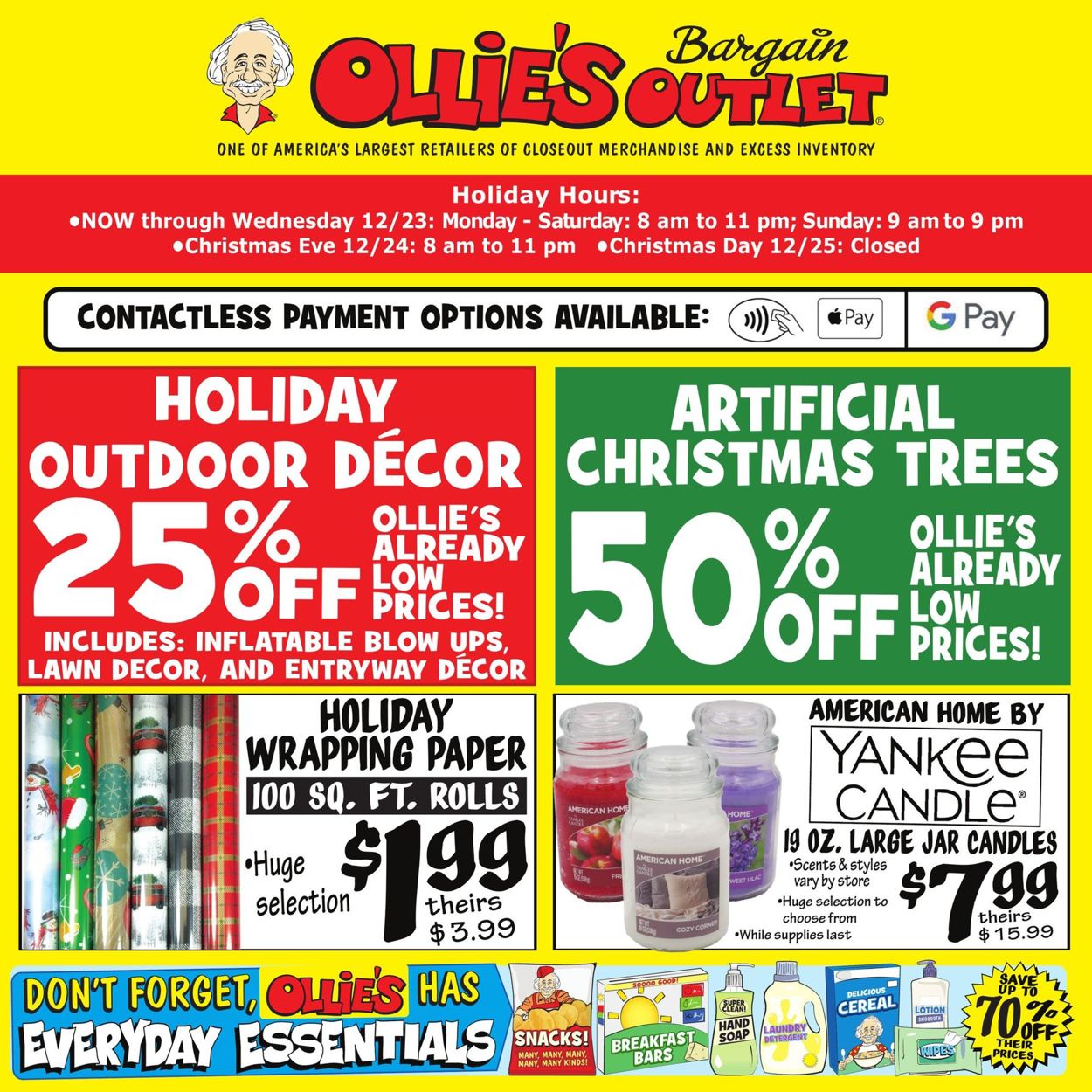 Catalogue Ollie's from 12/12/2020