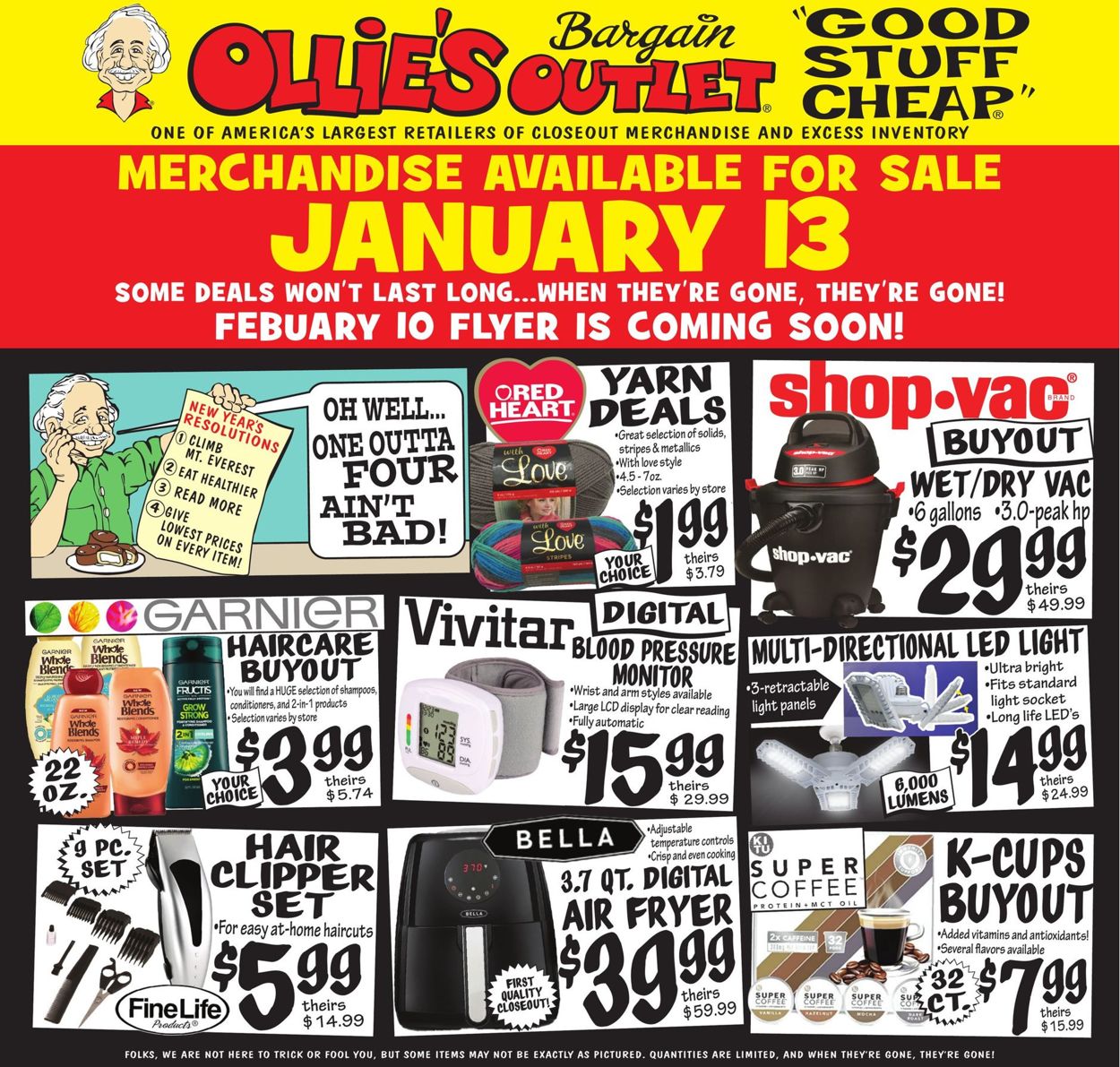 Catalogue Ollie's from 01/13/2021