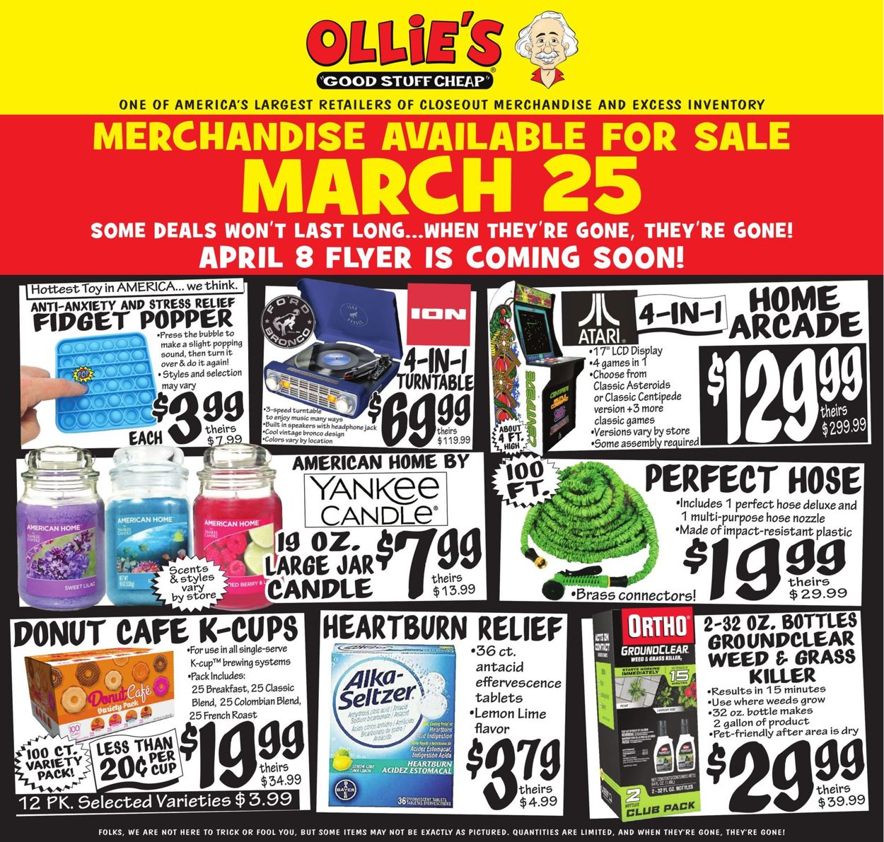Catalogue Ollie's from 03/25/2021