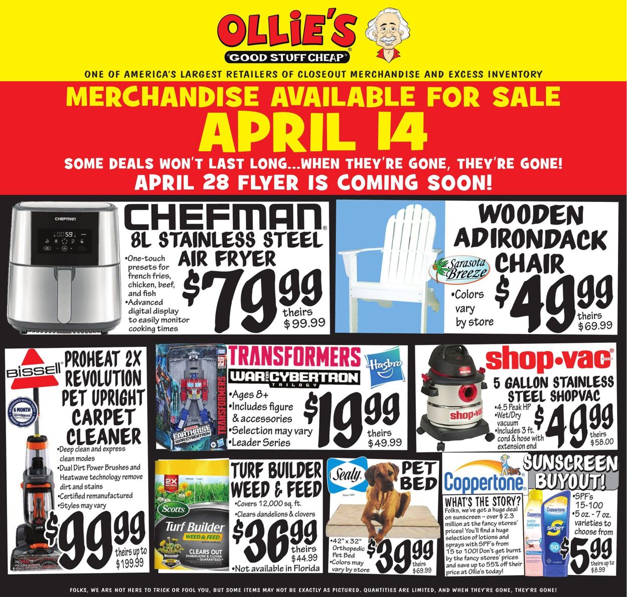 Catalogue Ollie's from 04/14/2021