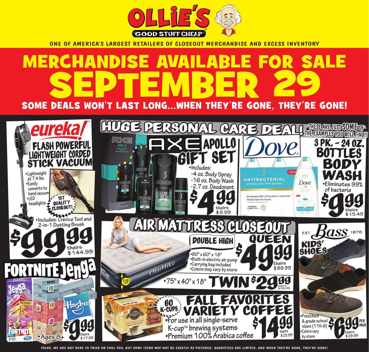 Catalogue Ollie's from 09/29/2021