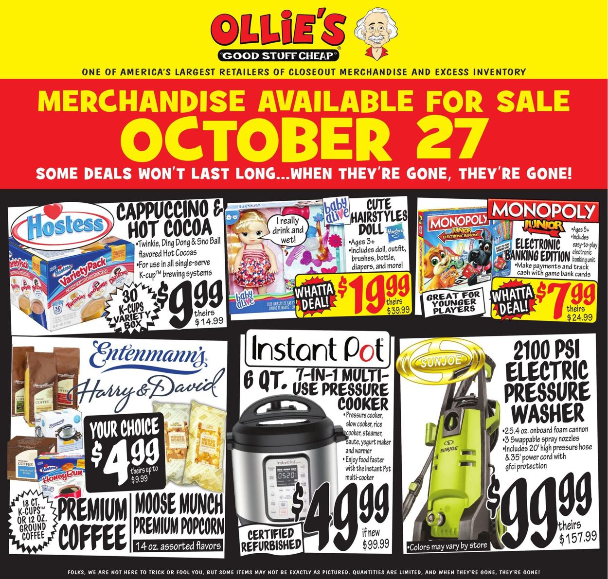Catalogue Ollie's from 10/27/2021