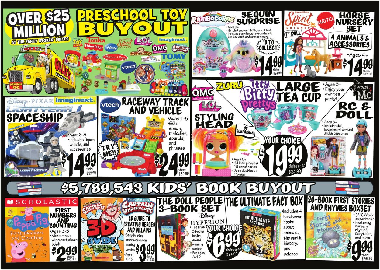 Catalogue Ollie's from 12/07/2022