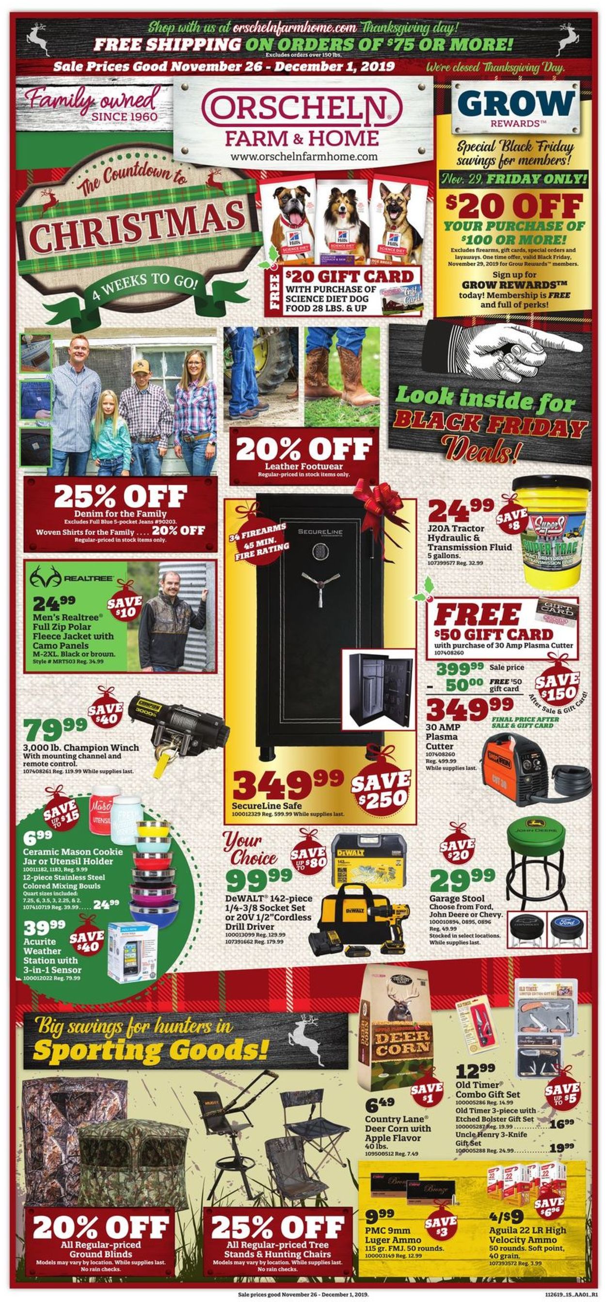 Orscheln Farm and Home Black Friday Ad 2019 Current weekly ad 11/26