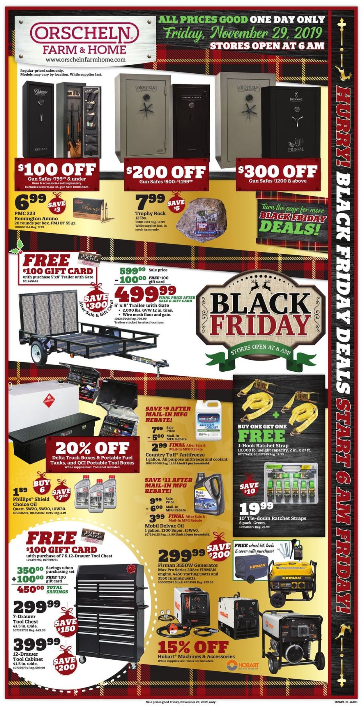 Catalogue Orscheln Farm and Home - Black Friday Ad 2019 from 11/26/2019