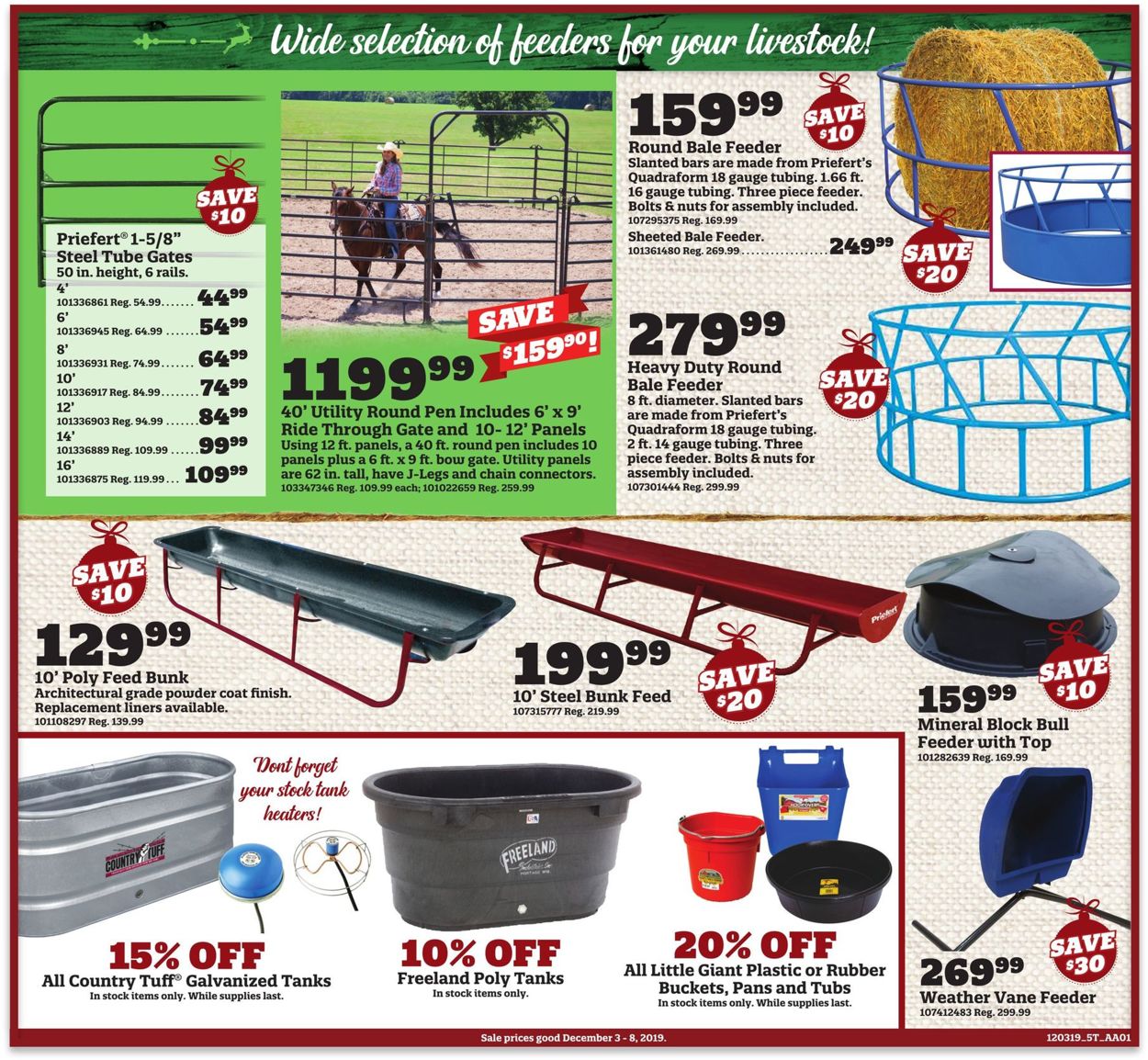 Catalogue Orscheln Farm and Home - Christmas Ad 2019 from 12/03/2019