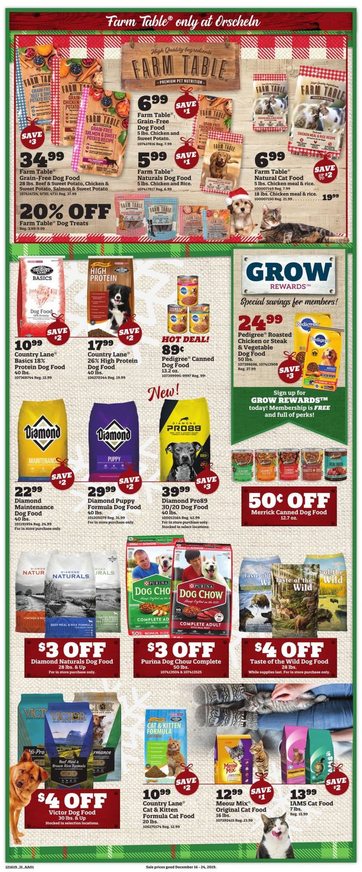 Catalogue Orscheln Farm and Home - Christmas Ad 2019 from 12/16/2019