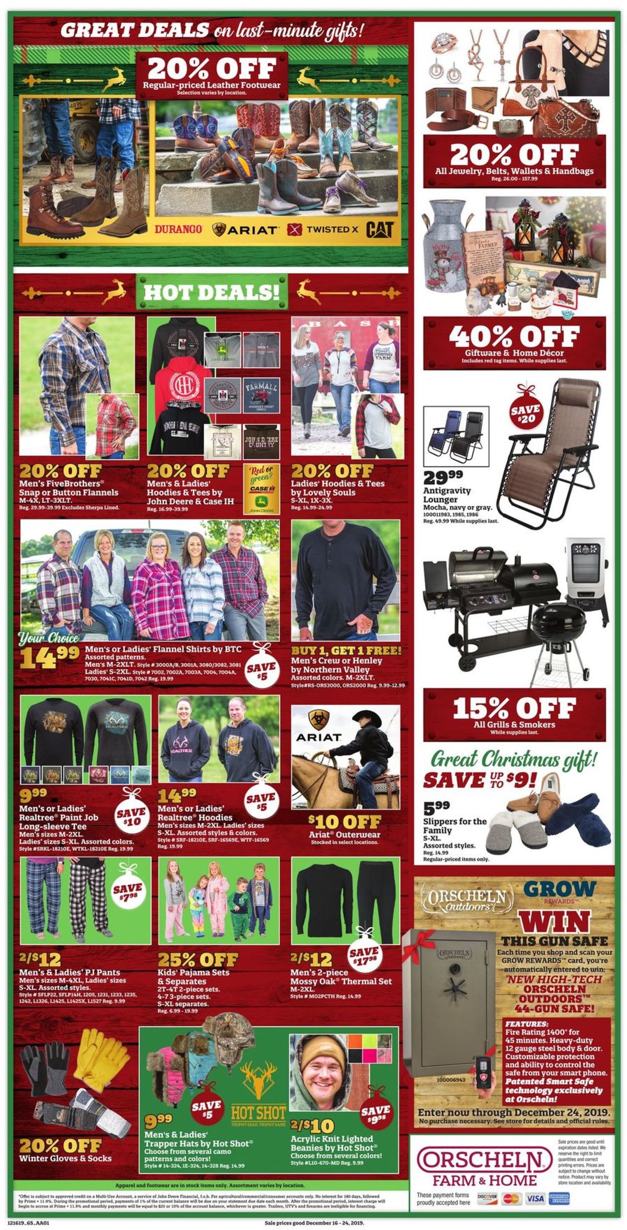 Catalogue Orscheln Farm and Home - Christmas Ad 2019 from 12/16/2019