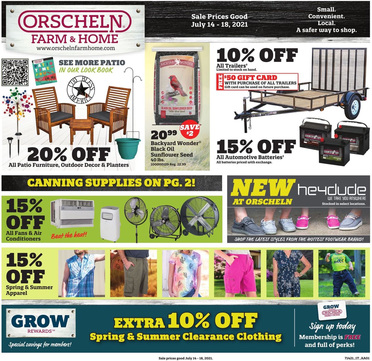 Catalogue Orscheln Farm and Home from 07/14/2021